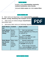 KATA NAMA Bahasa Melayu