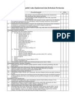 DAFTAR TILIK Jahit Luka Episiotomi Dan Robekan Perineum