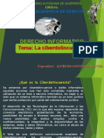 Diapositiva de Ciberdelincuencia