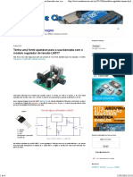 Tenha Uma Fonte Ajustável Com o Módulo Regulador de Tensão LM317