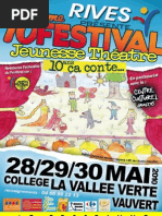 Livret Programme 10ème Festival Théâtre