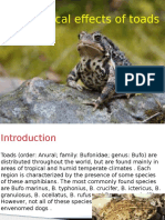 Toxicity of Toads