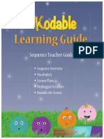 Learning Guide Sequence