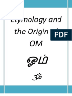 Etymology and The Origin of OM