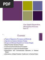 Liquid Gas Absorption Process