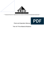 Trio 44x32 Twin FMW Operating Manual