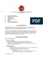 SGA Standing Rules of Order