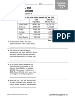 Compare, Order, and Round Whole Numbers: Problem Solving 1.4