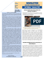 OHCHR Madagascar Newsletter 3rd Edition - January 2015