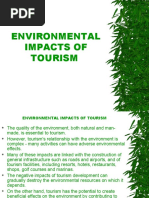 Environmental Impact of Tourism