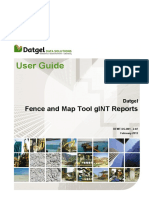 DFMT-UG-001 2.02 Datgel Fence and Map Tool GINT Reports User Guide