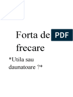 Forta de Frecare