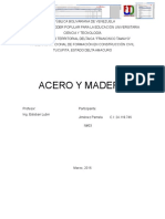 Propiedades Fisicas y Mecanicas Del Acero y La Madera