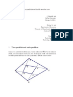 Constructing A Quadrilateral Inside Another One