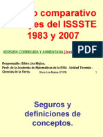 Comparativo A Ley Del ISSSTE