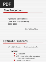 Fire Protection Hydraulic Calculation