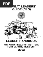 Combat Leader's Guide