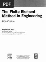 The Finite Element Method in Engineering