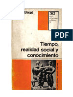 Bagú. Tiempo, Realidad Social y Conocimiento.