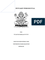 Etiologi Penyakit Periodontal: Oleh: Ni Luh Gita Meidinasari 015/G/13