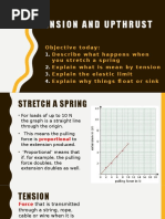 1.8 Tension and Upthrust