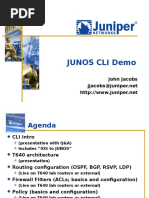 Junos CLI Demo v4.5