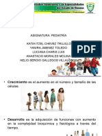 Crecimiento y Desarrollo Pediatria