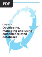 10th Chapter 4 - Developing-Managing and Using Customer-Related Databases