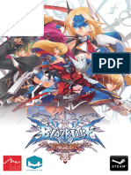 BlazBlue Continuum Shift Extend Manual en Ingles