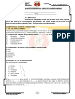 Prueba de Diagnostico PFRH 4 Sec 2016