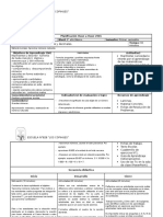 Planificación Clase A Clase de Matemática 5°