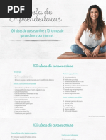 100 Ideas de Cursos Online PDF