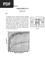 Assignment # 1: Ee 554 Motor Drives