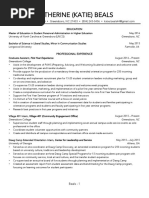 Bealsresume