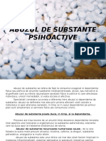 Abuzul de Substante Psihoactive