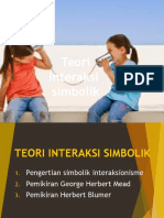 Teori Interaksi Simbolik