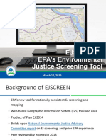 EJSCREEN: EPA's Environmental Justice Screening Tool by Carlton Eley