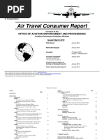 Air Travel Consumer Report, March 2016