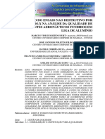 Aplicação Do Ensaio Não Destrutivo Por Raios-X Na Análise Da Qualidade de Componentes Aeronáuticos Fundidos em Liga de Alumínio