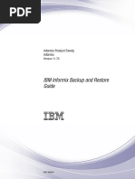 IBM Informix Backup and Restore Guide