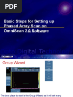 Omniscan Setup - Basic Setup
