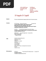 Dangelo Capell Resume