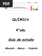 Guia 4to Química 2016final