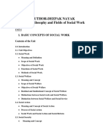 Social Work Unit-1