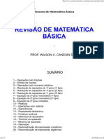 Resumo de Matemática Básica