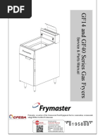 Frymaster GF14 Service & Parts Manual