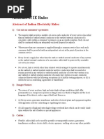 Abstract of IE Rules