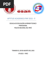 Ultimo Examen Aptitud Academica 2015 - II (Corregido)