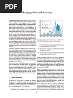 Mortgage Backed Security