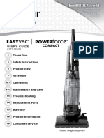 BISSELL User Guide Powerforce Compact Vacuum 23T7V